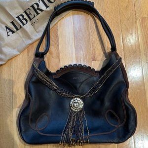 Alberto Italy Leather Western Shoulder Bag